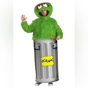 Oscar the grouch costume adult